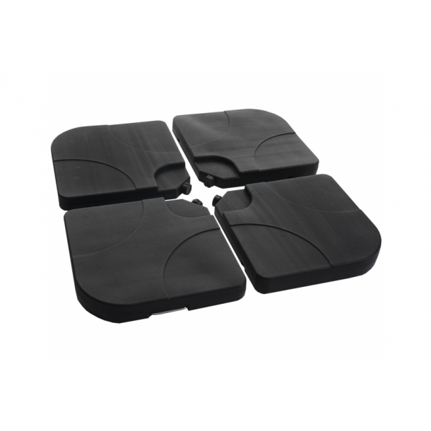 Hngeparasol 3 meter - 300 cm deluxe creme parasol med fliser