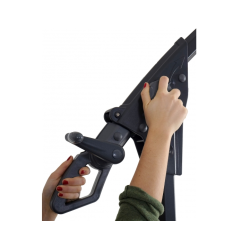 Hngeparasol 3 meter - 300 cm deluxe creme aluminium parasol