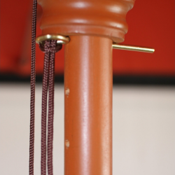 Tr�parasol - terracotta haveparasol 3x2 meter