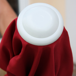 Parasol i aluminium med knk/vip 2x3M - bordeaux