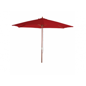 Trparasol 350 cm - bordeaux haveparasol 3,5 meter