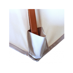 Trparasol 350 cm - creme haveparasol 3,5 meter