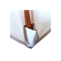 Trparasol 3 meter - creme/beige haveparasol af tr 300 cm