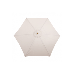 Trparasol 3 meter - creme/beige haveparasol af tr 300 cm