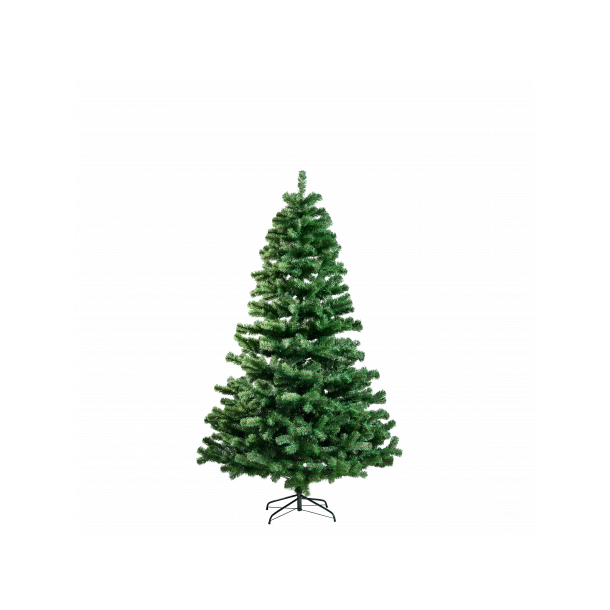 Juletræ på 150 cm - kunstigt plastik juletræ uden lys