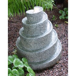 Havefontne/vandkunst "Spiral". Udendrs springvand.