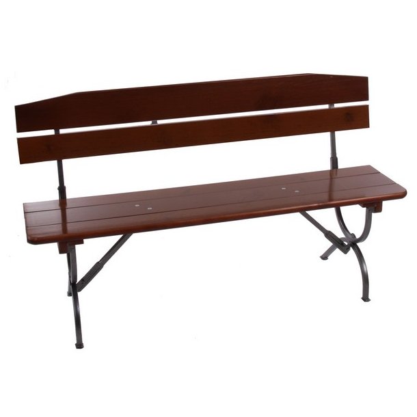 Havebnke - 2 stk sammenklappelige foldbare trbnke p 150 cm