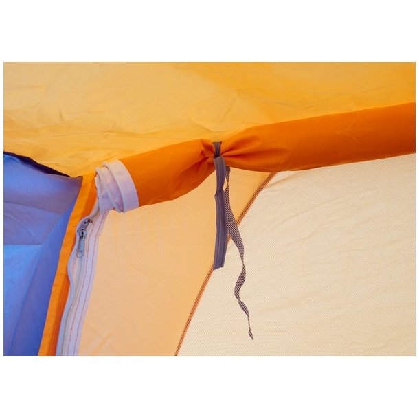 Campingtelt - 2 personers kuppeltelt til camping - orange telt