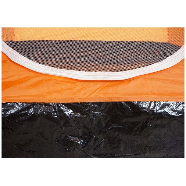 Campingtelt - 2 personers kuppeltelt til camping - orange telt