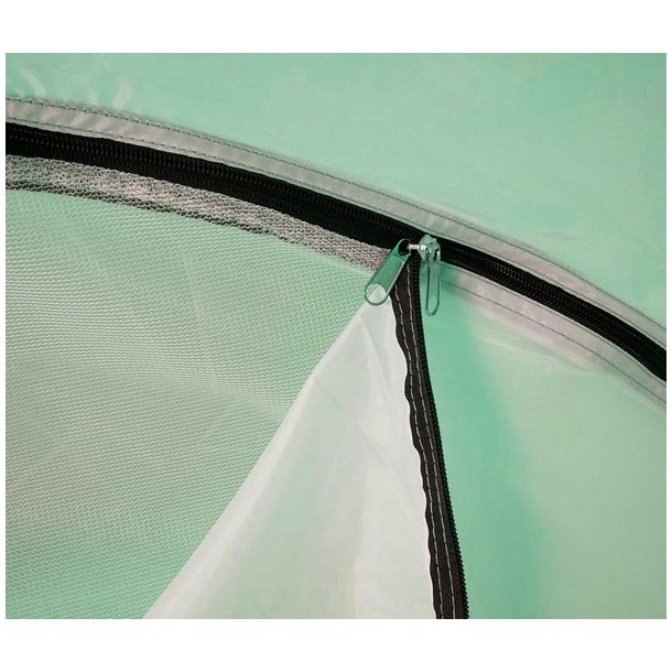 Campingtelt - 4 personers tunneltelt til camping - grnt telt