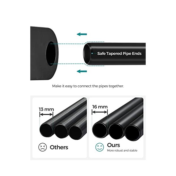 �bent kl�deskab - �ben garderobe - sort garderobeskab og t�jskab