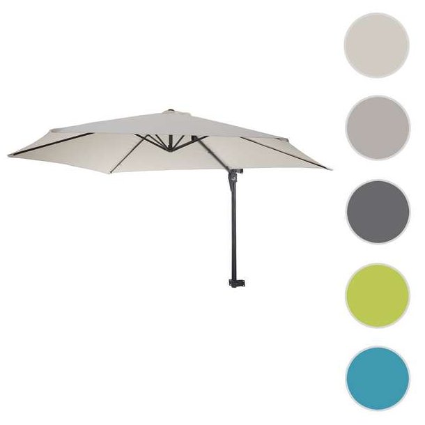 Altanparasol 3x3M til vg - vghngt creme hngeparasol 3 meter