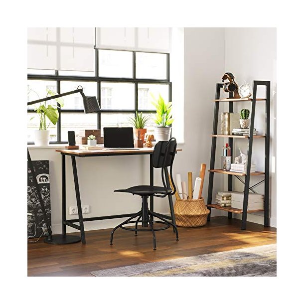 Skrivebord - arbejdsbord - rustik brun 100 x 50 x 75 cm