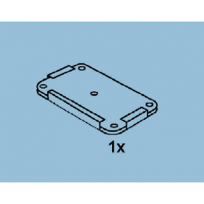 Beslag til dobbelt kassette - Hortus dobbelt udtr�kssejl