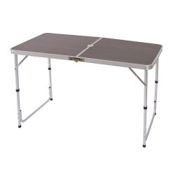 Campingbord - sammenklappeligt foldbart campingbord 68x120x60cm