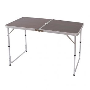 Campingbord - sammenklappeligt foldbart campingbord 68x120x60cm