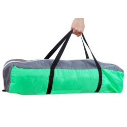 Campingtelt - 6 personers tunneltelt til camping - grnt telt