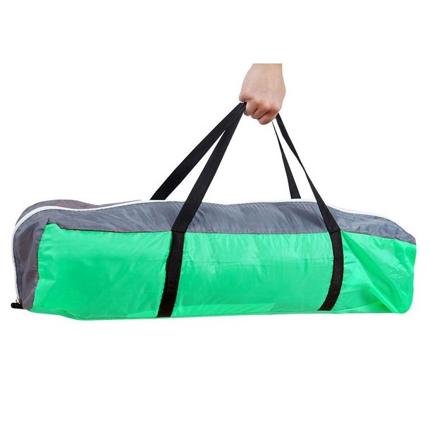 Campingtelt - 6 personers tunneltelt til camping - grnt telt