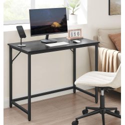 Skrivebord - computerbord - sort 100 x 50 x 75 cm