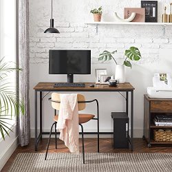 Skrivebord - computerbord - rustik brun 60 x 120 x 75 cm