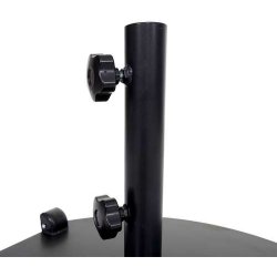 Parasolfod med hjul til parasolstang 3 cm til 4 cm - mobil parasolfod