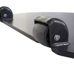 Parasolfod med hjul til parasolstang 3 cm til 4 cm - mobil parasolfod