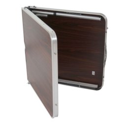 Campingbord - sammenklappeligt foldbart campingbord 68x120x60cm
