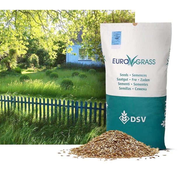 Grsfr - Hunsballe Njsom Svingel-Blanding - 10 KG Euro-Grass