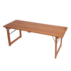 Havebord 180 cm - sammenklappelige foldbare trbord - bord i tr