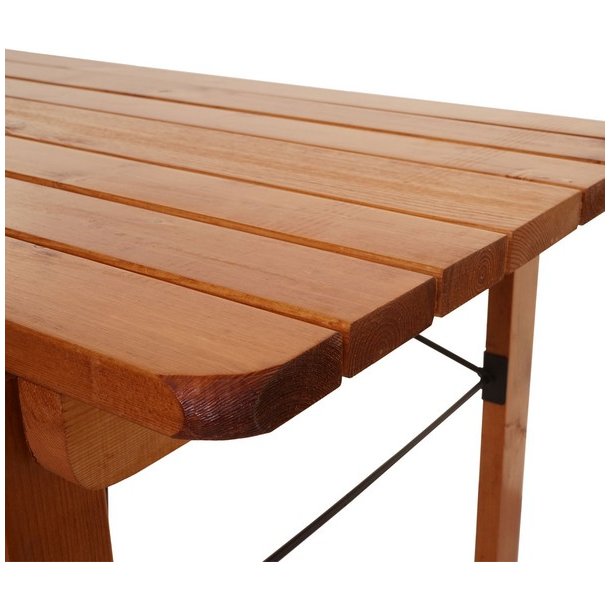 Havebord 180 cm - sammenklappelige foldbare trbord - bord i tr