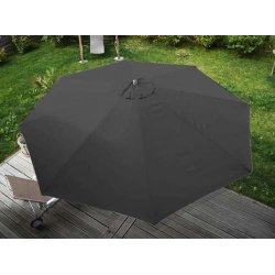 Tr�parasol �3 meter - antracit haveparasol af tr� �300 cm