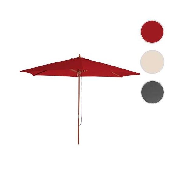 Tr�parasol �3 meter - bordeaux haveparasol �300 cm