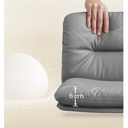 Barstole st af 2 - hje stole med rygln og fodsttte - gr