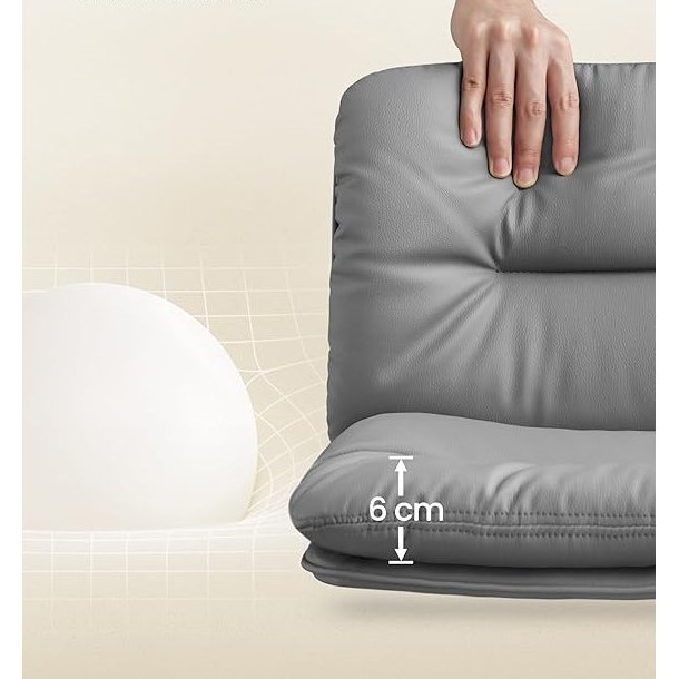 Barstole st af 2 - hje stole med rygln og fodsttte - gr