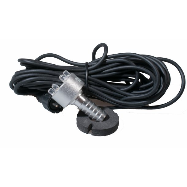 LED lys til vandfontne - 6 dioder, hvidt lys