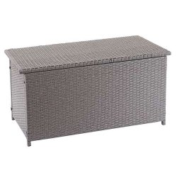 Polyrattan hyndeboks - gr hyndeboks p 320 liter - 63x135x52 Basis model