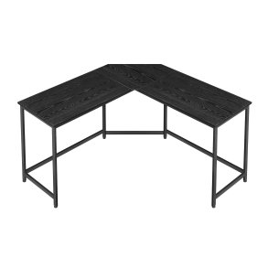 Hj�rneskrivebord - L-formet skrivebord - sort 149 x 149
