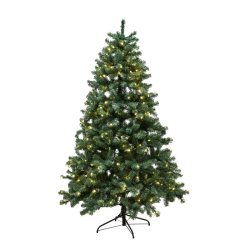 NORDIC WINTER kunstigt juletr ASKE 300 x 188 cm m/LED-lys