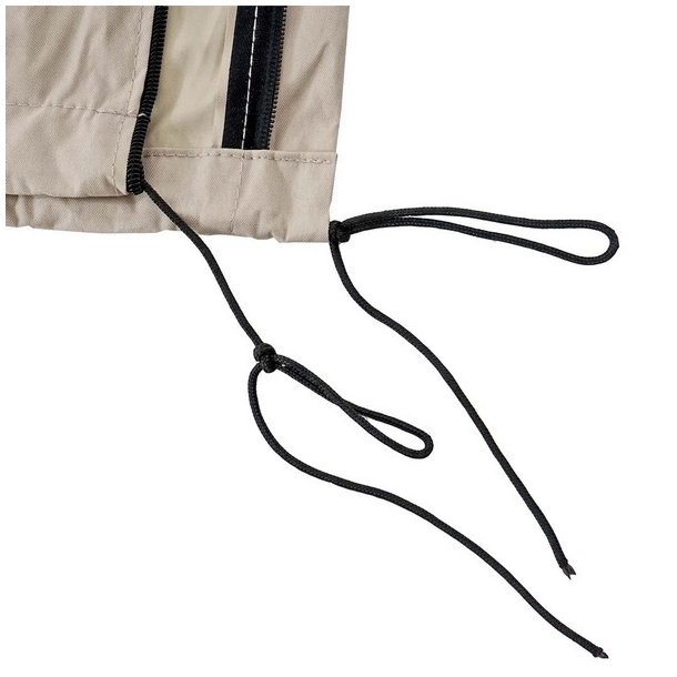 Overtrk p 370cm til 5x5 M markedsparasol - vandtt creme cover