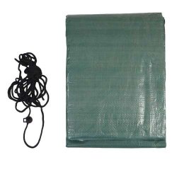 Overtrk til parasol 250 x 80 cm - vandtt presenning/cover til haveparasol