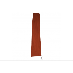 Overtrk til parasol 3x3 - vandtt terracotta cover til haveparasol