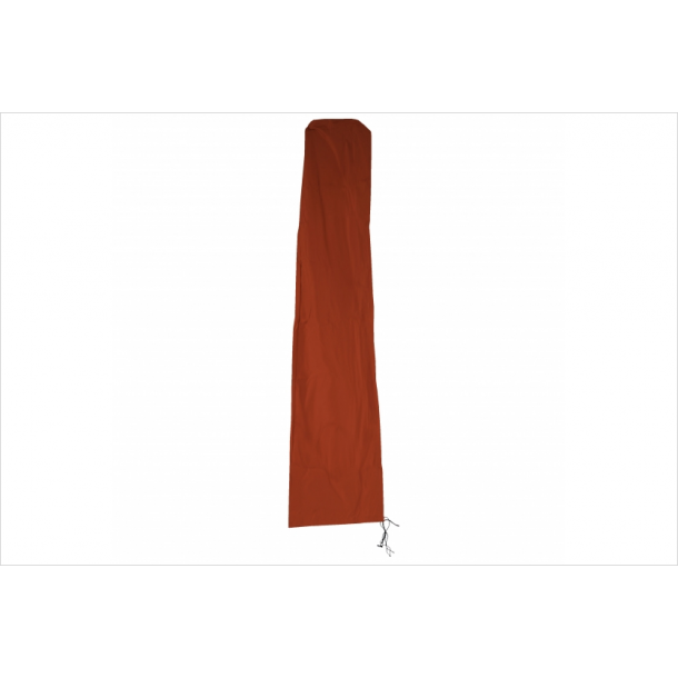 Overtrk til parasol 3x3 - vandtt terracotta cover til haveparasol