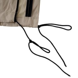 Overtrk til parasol 3x3 - vandtt creme cover til haveparasol