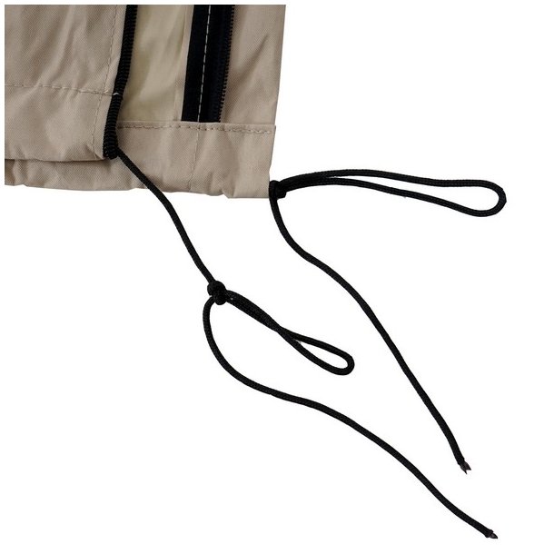 Overtrk til parasol 3x3 - vandtt creme cover til haveparasol