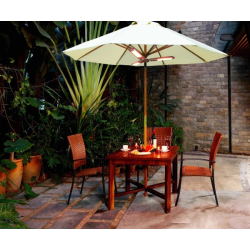 Parasolvarmer - varmelamper 650/1350/2000 Watt med fjernbetjening