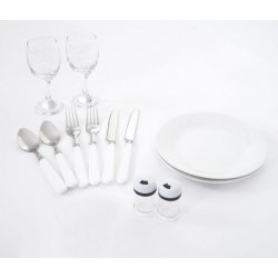 Picnickurv til 2 personer - picnicst i flet med termo kleskab