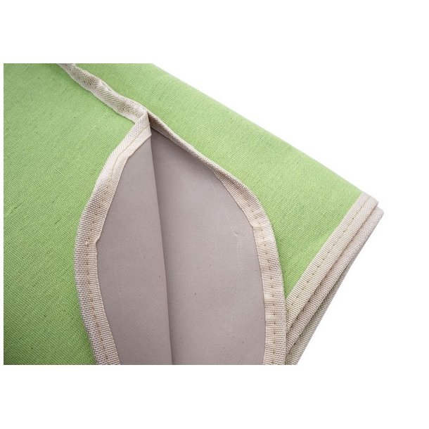 Picnickurv til 4 personer - gr/grnt picnicst med picnictppe