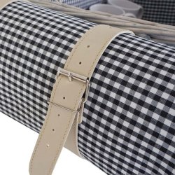 Picnickurv til 4 personer - picnicst i flet med picnictppe