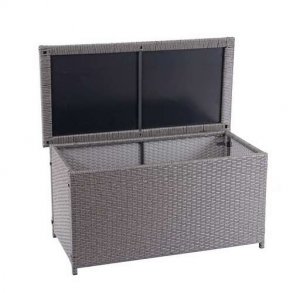 Polyrattan hyndeboks - gr hyndeboks p 170 liter - 51x100x50 Basis model