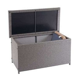 Polyrattan hyndeboks - gr hyndeboks p 170 liter - 51x100x50 Basis model
